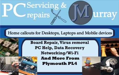 JMurray PC Servicing and Repairs Plymouth